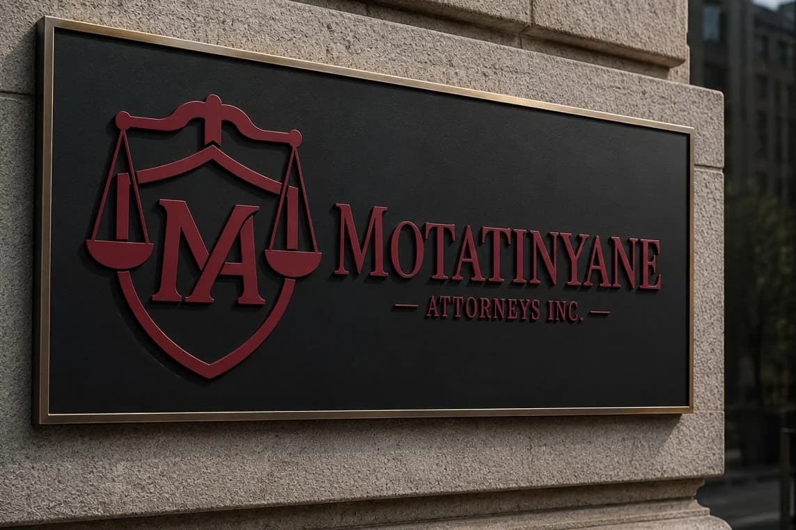 Motatinyane Attorneys Logo Design
